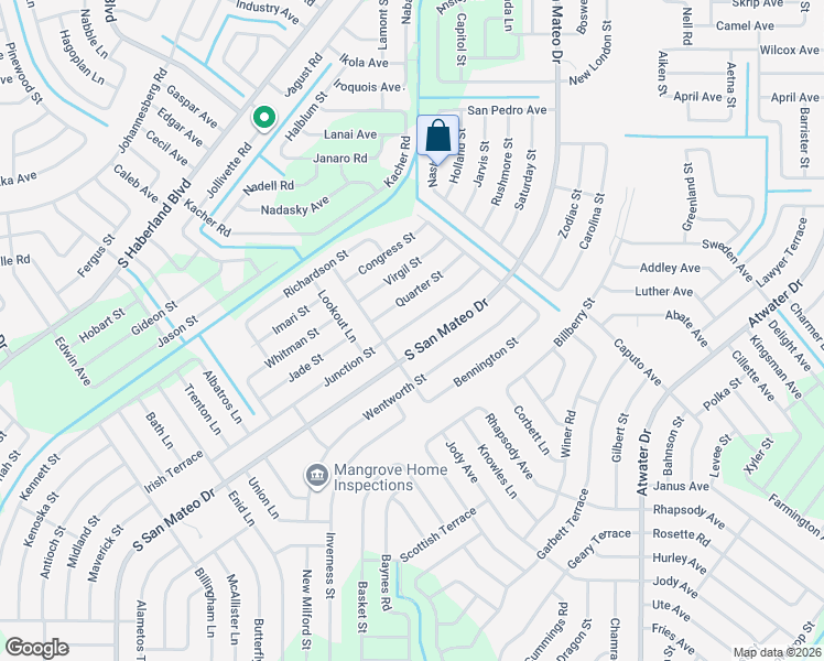 map of restaurants, bars, coffee shops, grocery stores, and more near 3215 Junction Street in North Port