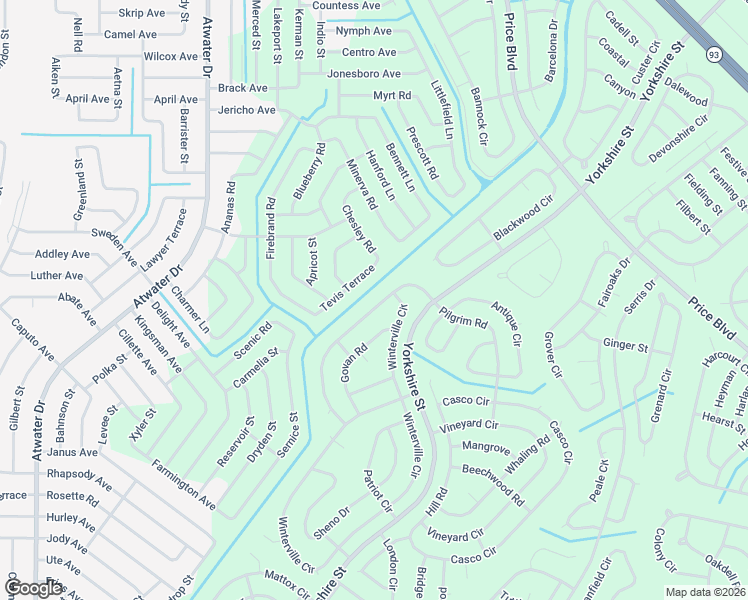map of restaurants, bars, coffee shops, grocery stores, and more near in North Port
