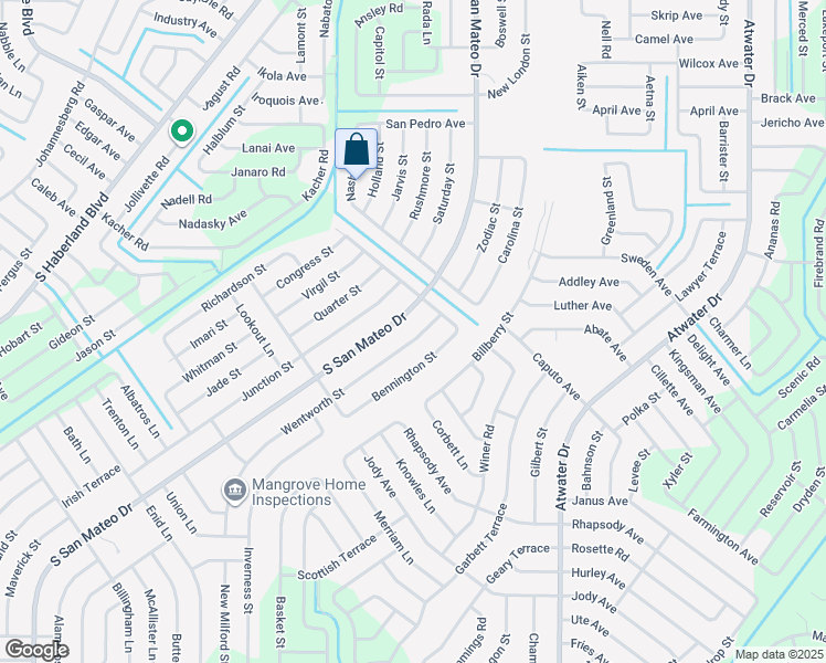 map of restaurants, bars, coffee shops, grocery stores, and more near 3069 Wentworth Street in North Port
