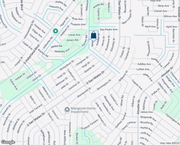map of restaurants, bars, coffee shops, grocery stores, and more near 3183 Junction Street in North Port