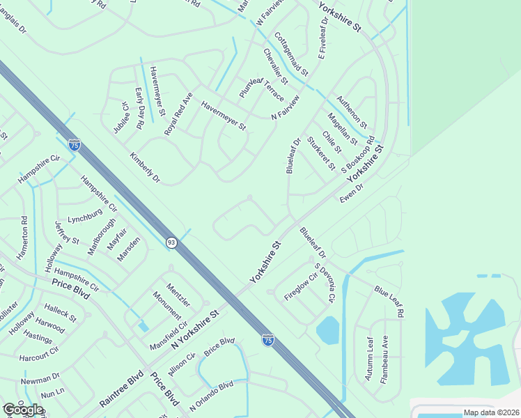 map of restaurants, bars, coffee shops, grocery stores, and more near East Fielders Road in North Port