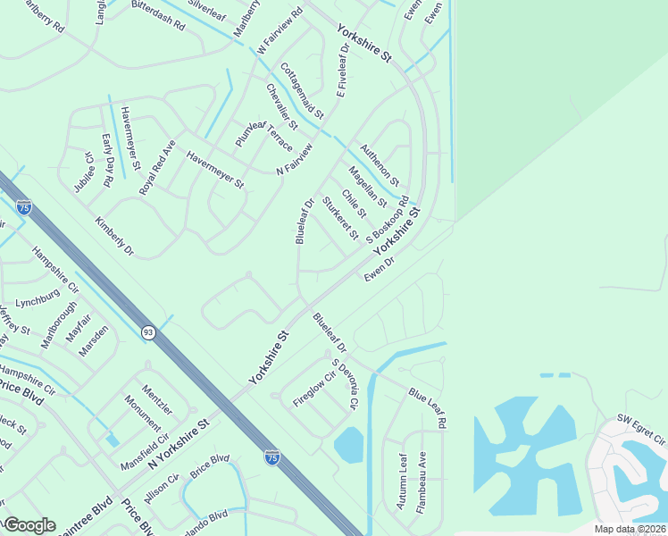 map of restaurants, bars, coffee shops, grocery stores, and more near South Boskoop Road in Arcadia