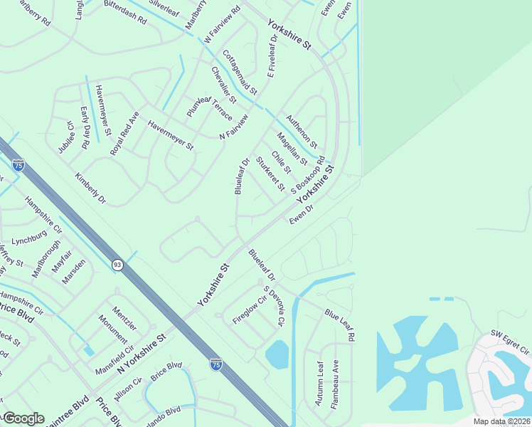 map of restaurants, bars, coffee shops, grocery stores, and more near South Boskoop Road in Arcadia
