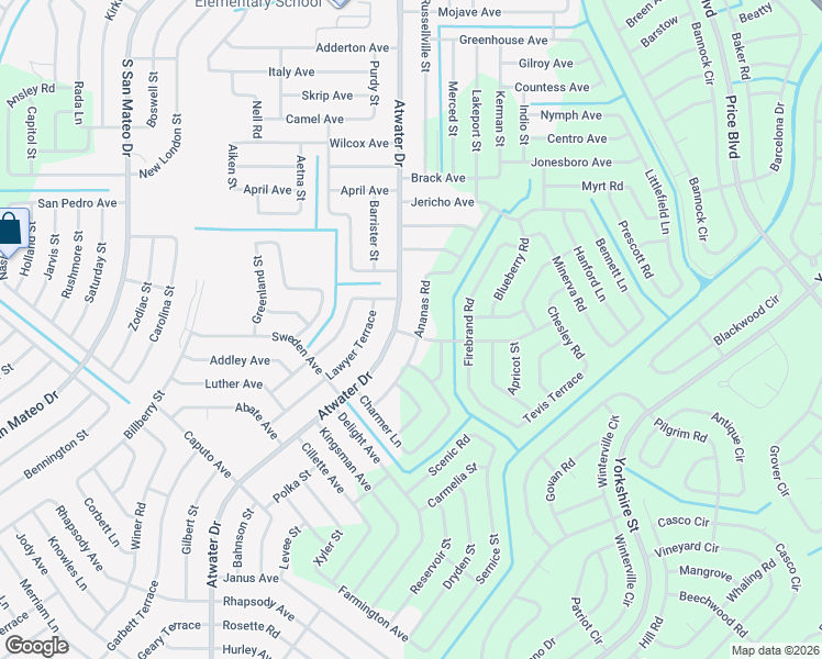 map of restaurants, bars, coffee shops, grocery stores, and more near 5022 Allamanda Avenue in North Port