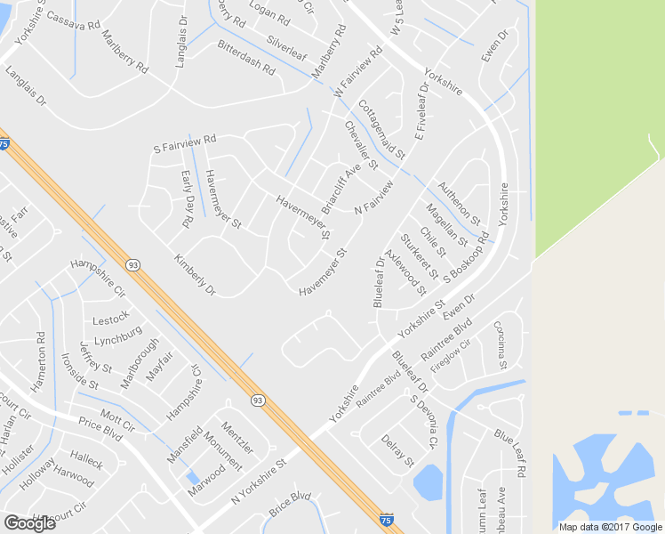 map of restaurants, bars, coffee shops, grocery stores, and more near Havemeyer Street in North Port