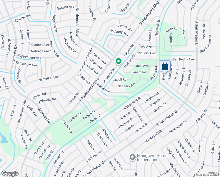 map of restaurants, bars, coffee shops, grocery stores, and more near 3197 Kacher Road in North Port