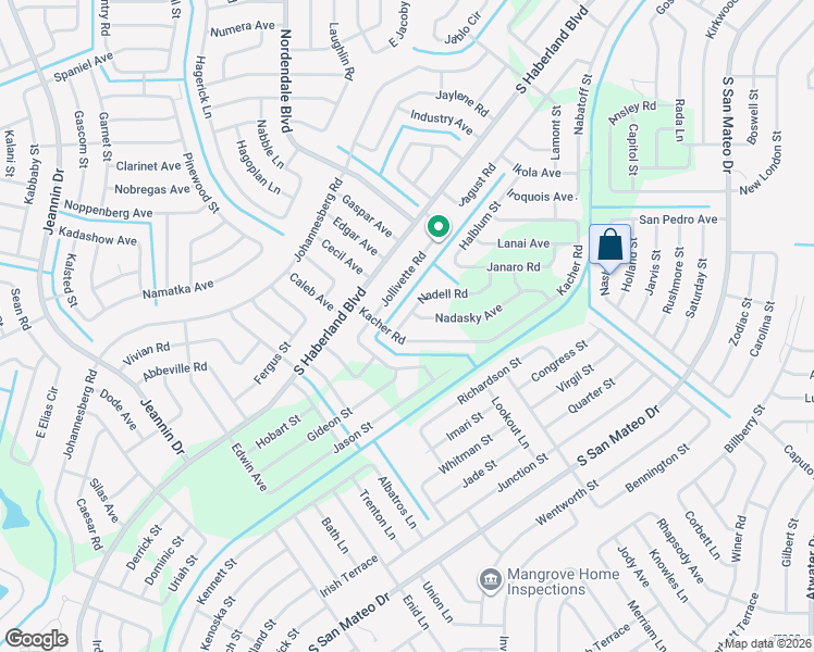 map of restaurants, bars, coffee shops, grocery stores, and more near 3197 Kacher Road in North Port
