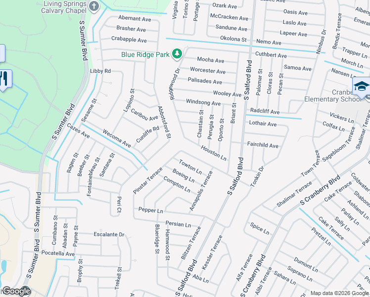 map of restaurants, bars, coffee shops, grocery stores, and more near 3586 Pinstar Terrace in North Port