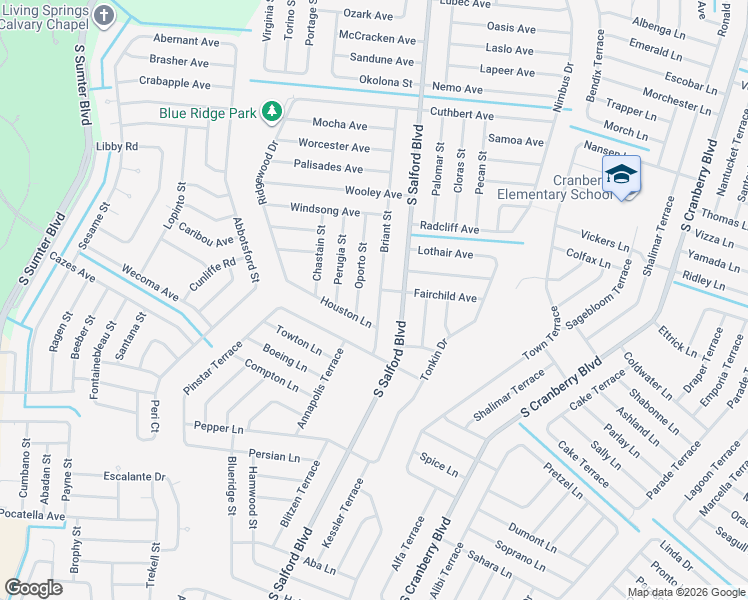 map of restaurants, bars, coffee shops, grocery stores, and more near 3378 Briant Street in North Port