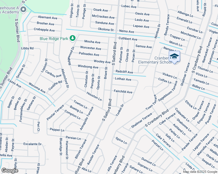 map of restaurants, bars, coffee shops, grocery stores, and more near 3263 South Salford Boulevard in North Port