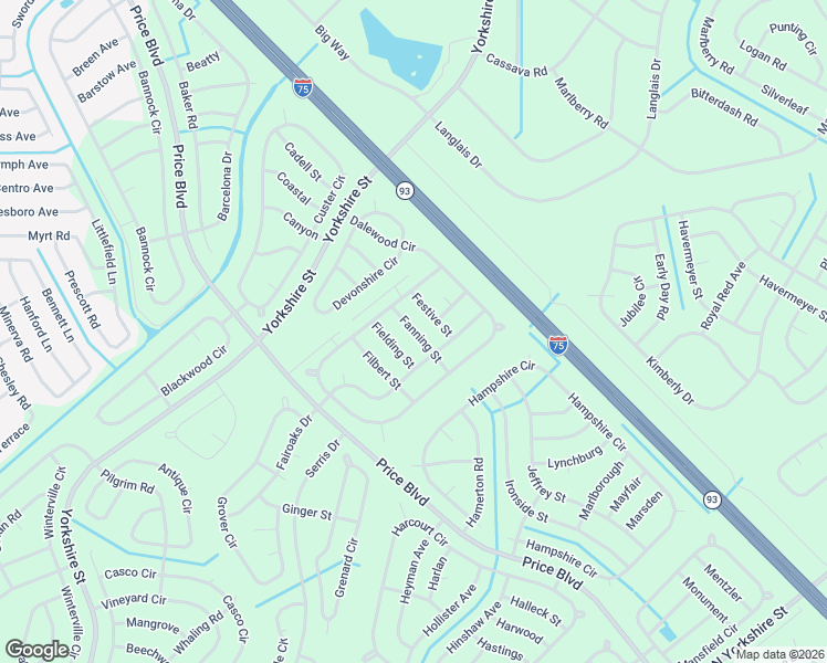 map of restaurants, bars, coffee shops, grocery stores, and more near Feastive in North Port
