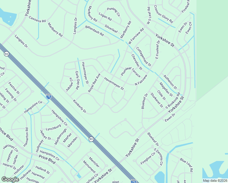 map of restaurants, bars, coffee shops, grocery stores, and more near Rimu Court in North Port