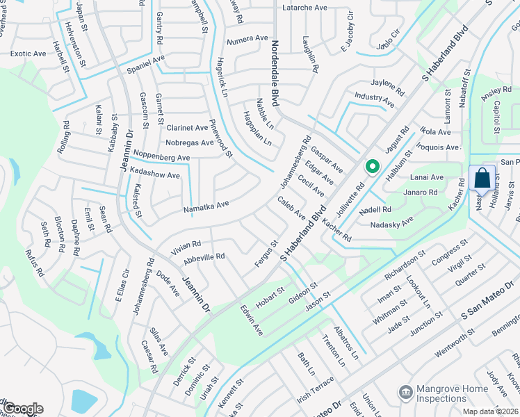 map of restaurants, bars, coffee shops, grocery stores, and more near 3177 Johannesberg Road in North Port