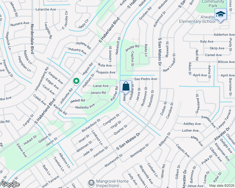 map of restaurants, bars, coffee shops, grocery stores, and more near 3774 Kacher Road in North Port