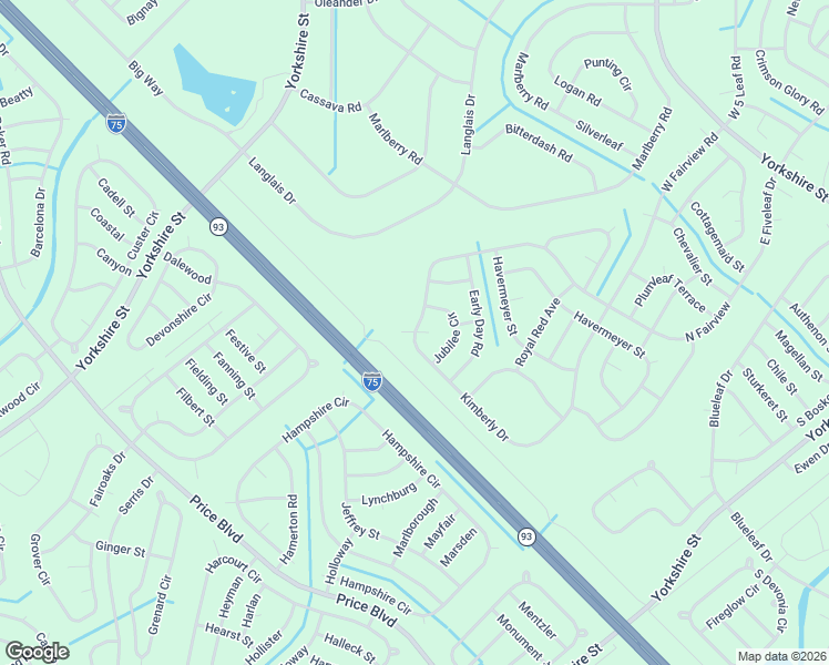 map of restaurants, bars, coffee shops, grocery stores, and more near Sandal Court in North Port