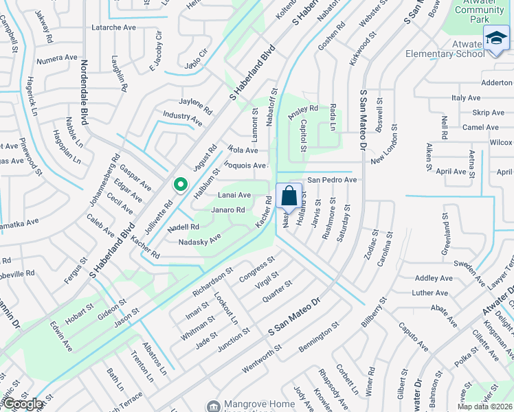 map of restaurants, bars, coffee shops, grocery stores, and more near 3483 Janaro Road in North Port