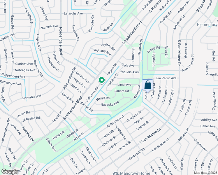 map of restaurants, bars, coffee shops, grocery stores, and more near 2338 Halblum Street in North Port