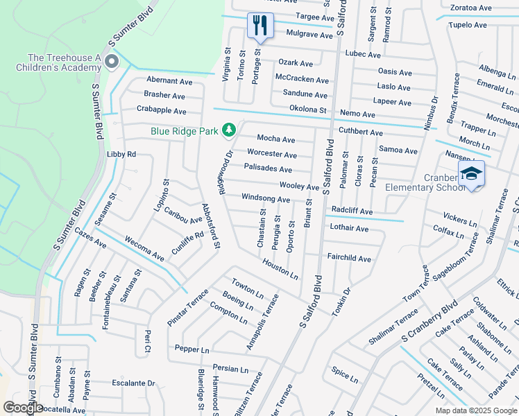 map of restaurants, bars, coffee shops, grocery stores, and more near 4431 Sargon Avenue in North Port