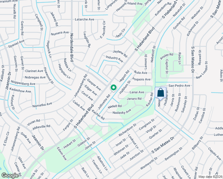 map of restaurants, bars, coffee shops, grocery stores, and more near 2510 Jollivette Road in North Port