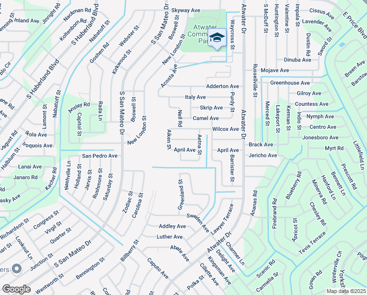 map of restaurants, bars, coffee shops, grocery stores, and more near 4606 Laskey Avenue in North Port