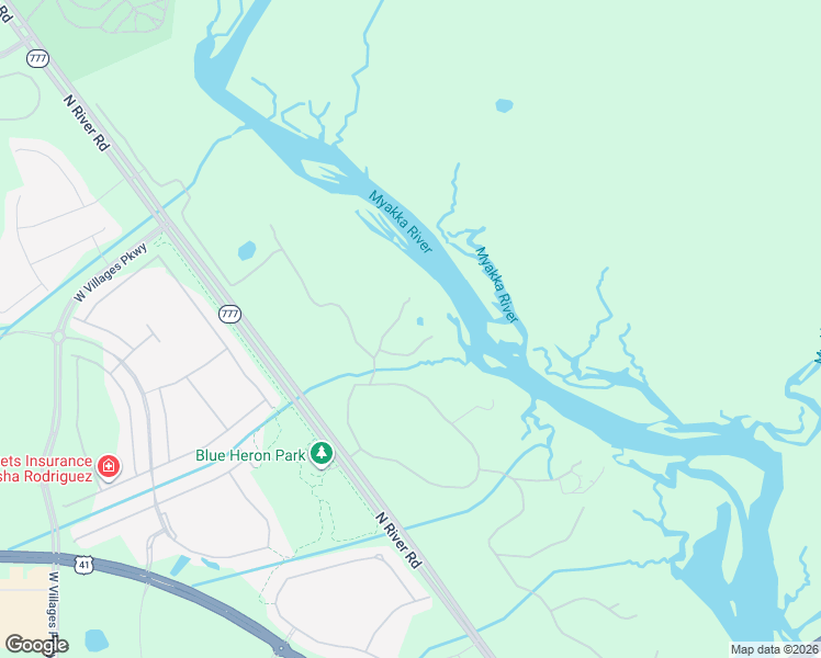 map of restaurants, bars, coffee shops, grocery stores, and more near 610 State Route 777 in Venice