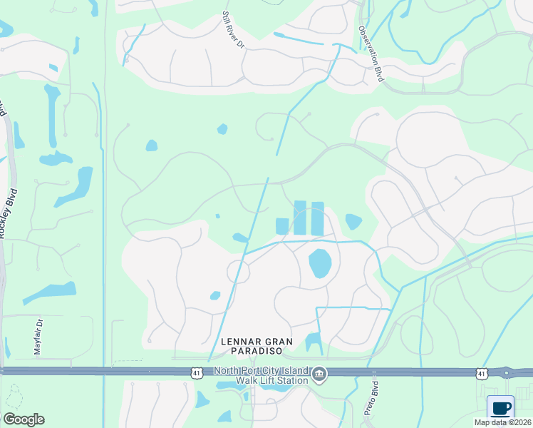 map of restaurants, bars, coffee shops, grocery stores, and more near 13312 Caravaggio Court in Venice