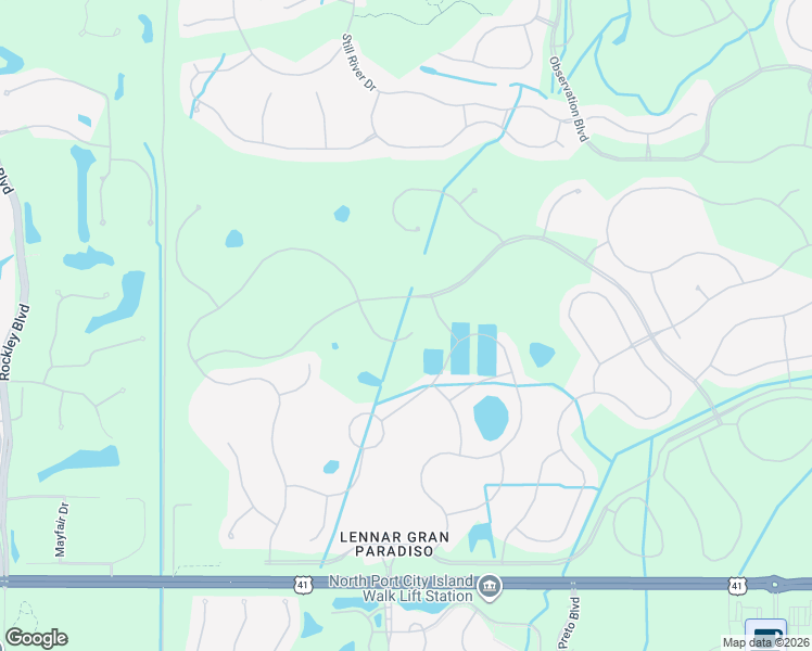map of restaurants, bars, coffee shops, grocery stores, and more near 13312 Caravaggio Court in Venice