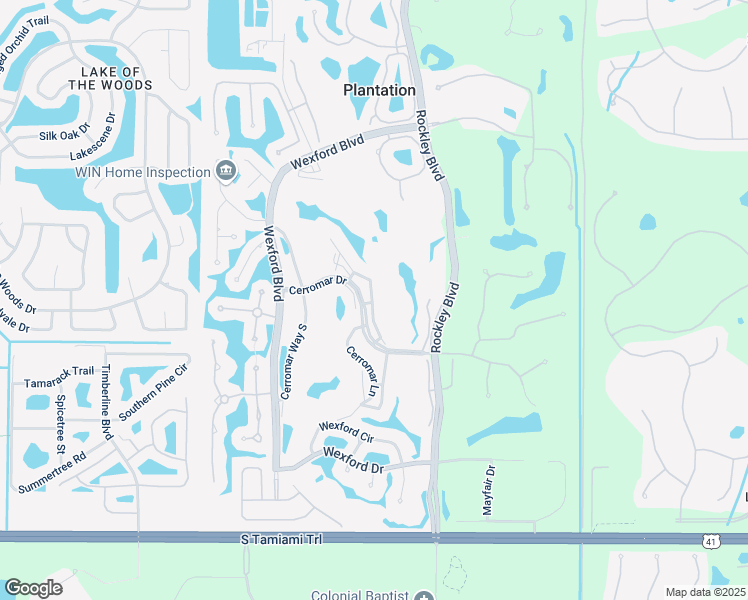 map of restaurants, bars, coffee shops, grocery stores, and more near 247 Cerromar Circle South in Venice