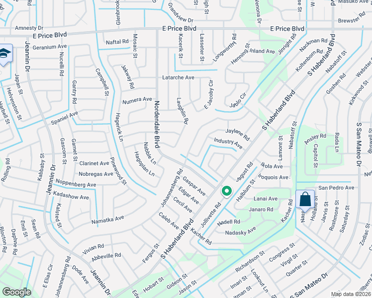 map of restaurants, bars, coffee shops, grocery stores, and more near 2348 Johannesberg Road in North Port