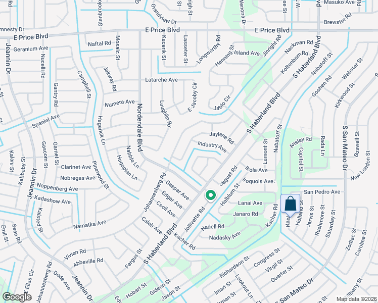 map of restaurants, bars, coffee shops, grocery stores, and more near 2653 Jaylene Road in North Port