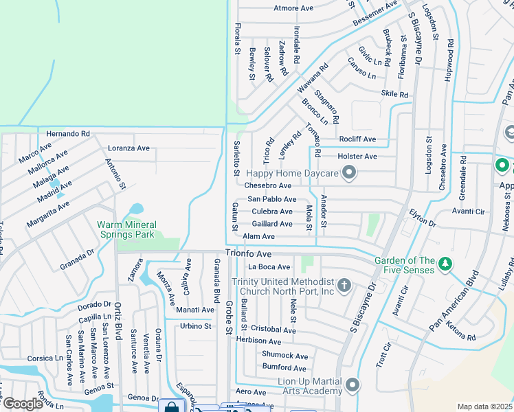 map of restaurants, bars, coffee shops, grocery stores, and more near in Venice