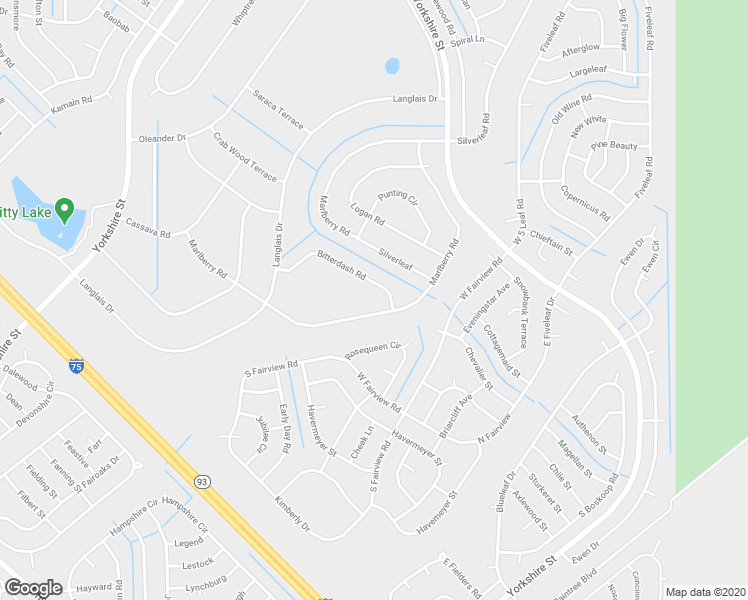 map of restaurants, bars, coffee shops, grocery stores, and more near 6476 Marlberry Road in North Port