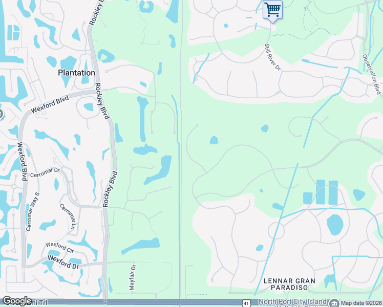 map of restaurants, bars, coffee shops, grocery stores, and more near 20703 Valprato Court in Venice
