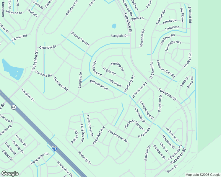 map of restaurants, bars, coffee shops, grocery stores, and more near 6476 Marlberry Road in North Port