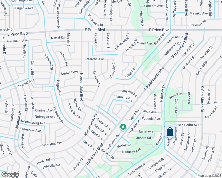 map of restaurants, bars, coffee shops, grocery stores, and more near 2134 Johannesberg Road in North Port