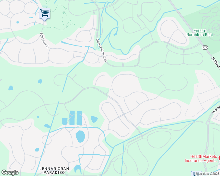 map of restaurants, bars, coffee shops, grocery stores, and more near 12910 Cinqueterre Drive in Venice