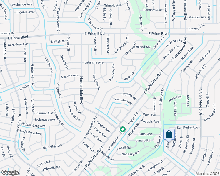map of restaurants, bars, coffee shops, grocery stores, and more near 2134 Johannesberg Road in North Port