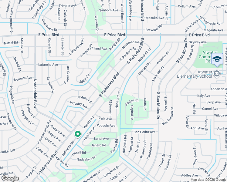 map of restaurants, bars, coffee shops, grocery stores, and more near 1693 Jagust Road in North Port