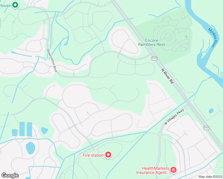 map of restaurants, bars, coffee shops, grocery stores, and more near 12490 Cinqueterre Drive in Venice