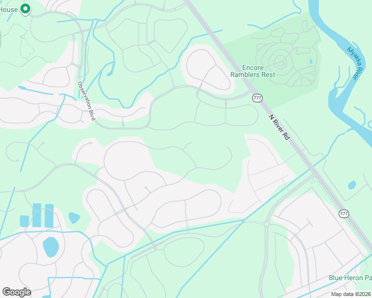 map of restaurants, bars, coffee shops, grocery stores, and more near 12490 Cinqueterre Drive in Venice