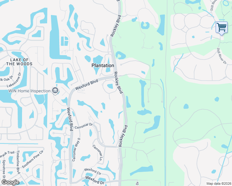 map of restaurants, bars, coffee shops, grocery stores, and more near 568 Clubside Circle in Venice
