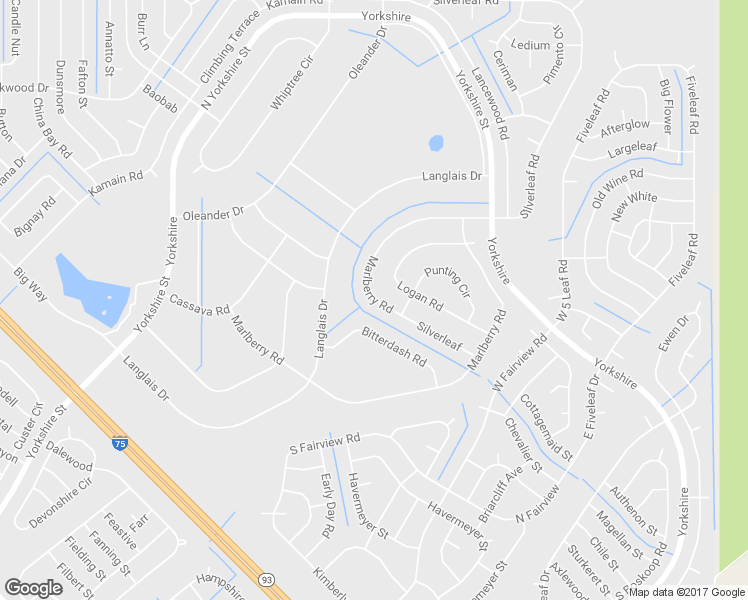 map of restaurants, bars, coffee shops, grocery stores, and more near Marlberry Road in North Port