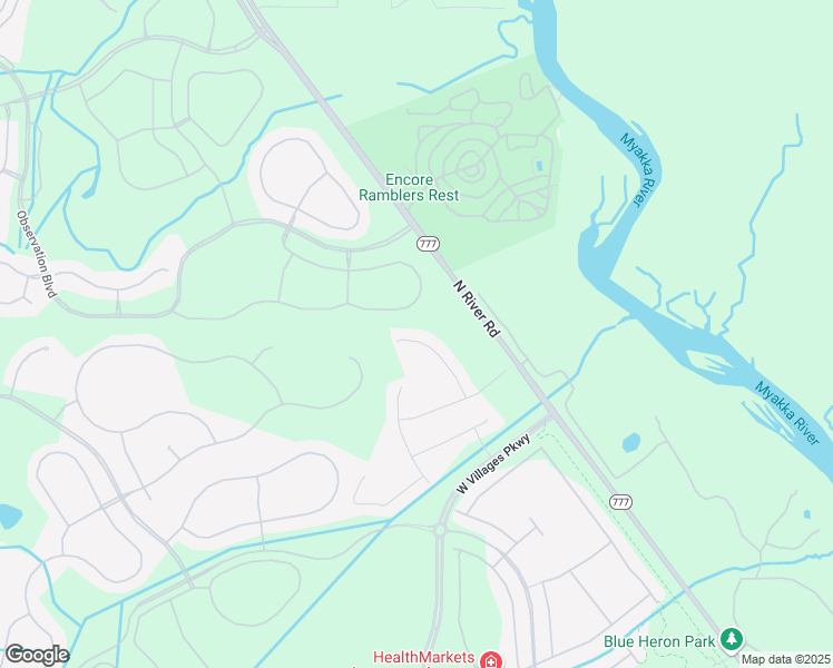 map of restaurants, bars, coffee shops, grocery stores, and more near 21044 Fetterbush Place in Venice