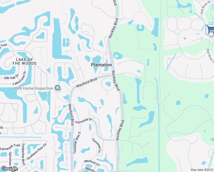 map of restaurants, bars, coffee shops, grocery stores, and more near 514 Clubside Circle in Venice