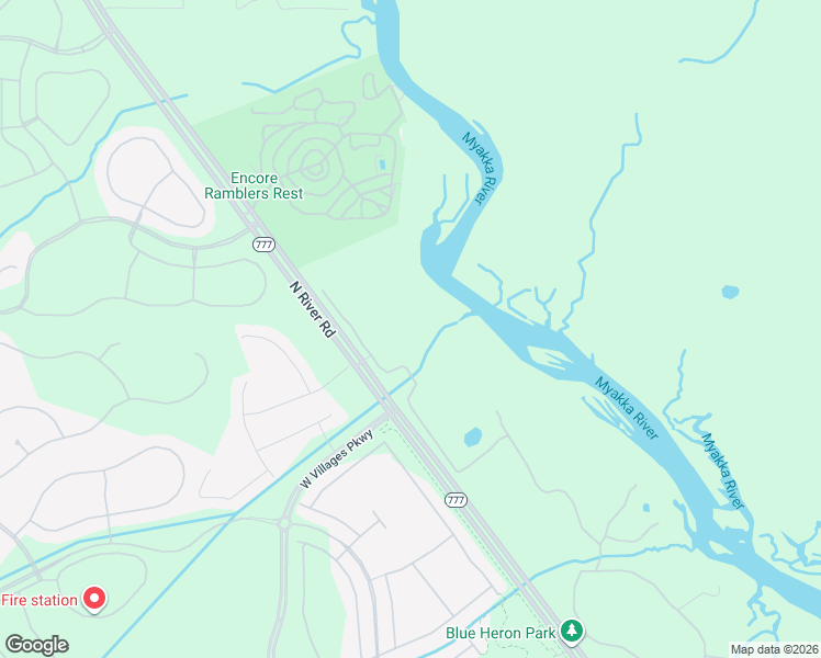 map of restaurants, bars, coffee shops, grocery stores, and more near 780 State Route 777 in Venice