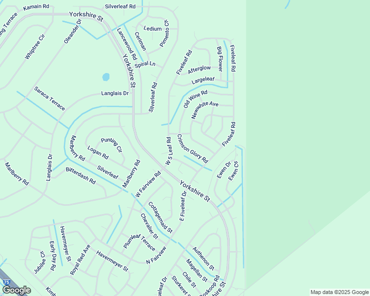 map of restaurants, bars, coffee shops, grocery stores, and more near Crimson Glory Road in Arcadia