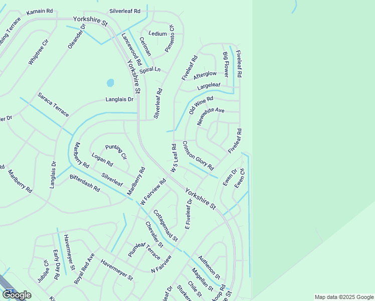 map of restaurants, bars, coffee shops, grocery stores, and more near Crimson Glory Road in Arcadia