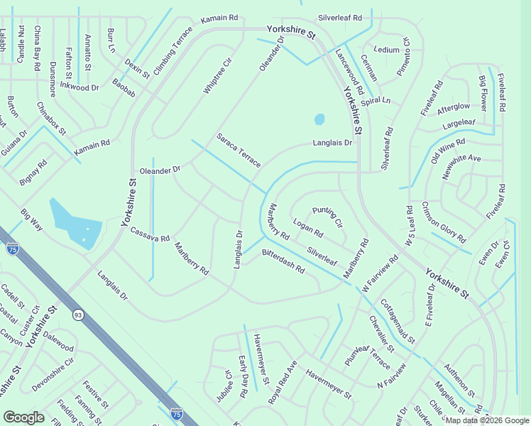 map of restaurants, bars, coffee shops, grocery stores, and more near 3738 Silverleaf Road in North Port