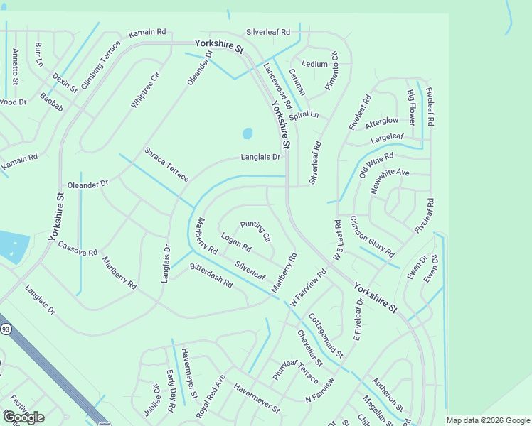 map of restaurants, bars, coffee shops, grocery stores, and more near Marlberry Road in North Port