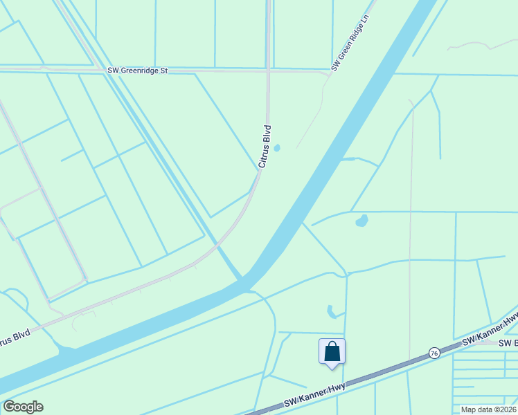 map of restaurants, bars, coffee shops, grocery stores, and more near 11511 Southwest Citrus Boulevard in Palm City